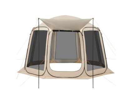 Sieťovaný stan pre 10–12 osôb 3660×3380×2300 mm s markízou a taškou