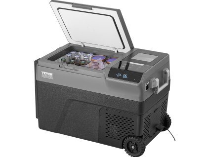 Prenosná autochladnička s výrobou ľadu 35 l 12 v -4℉–68℉, s kolieskami