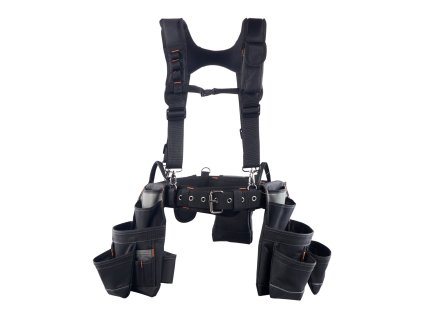 Opasok na náradie 19 vreciek s trakmi, odnímateľný, 80–131 cm