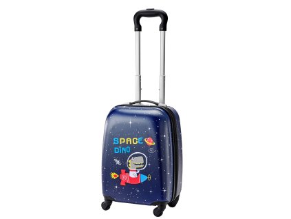 Detský 2-dielny set: tvrdený kufor 45.7 cm s kolieskami a batoh