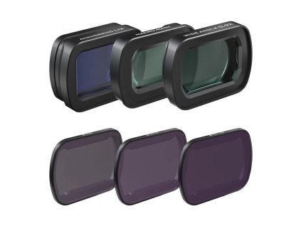 163334 sada filtrov a objektivov freewell pre dji osmo pocket 3