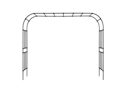 Záhradný kovový oblúk 2.4×3.2×0.4 m, s kolíkmi pre popínavé rastliny