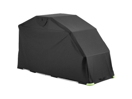 Prístrešok pre motorku 600d so zámkom a ventiláciou, 279×109.5×160 cm