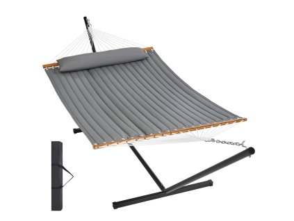 Hojdacia sieť 2-osobná s oceľovým rámom 12 ft, nosnosť 480lb