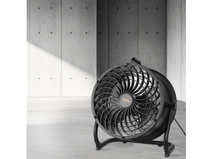 Podlahový ventilátor 14 inch 3 rýchlosti 2520 cfm 360° náklon kovový
