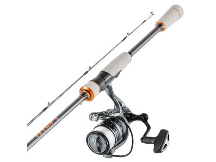 Spinningový prút s navijakom IM6, 2m 2diel, 6+1, nerez očká keram.