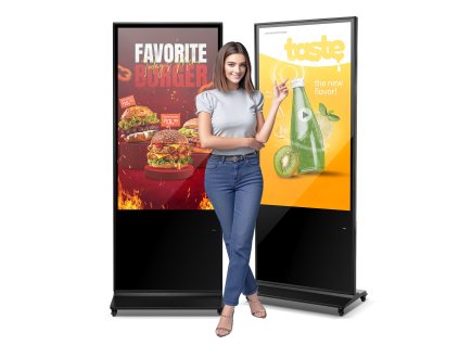 Dotykový digitálny kiosk 55 inch 4k, 2gb ram, 32gb rom, wifi, hdmi