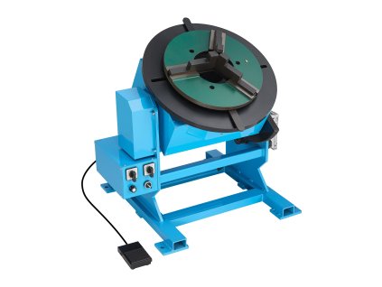 Otočný zvárací pozicionér 500 kg, -45°–90° náklon, 0.2–2 RPM