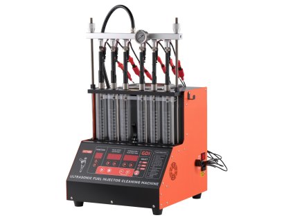 Tester a čistič vstrekovačov, 9 režimov, 28kHz, 12V/70V/120V