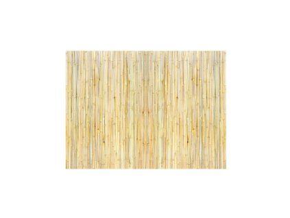 Rolovaný bambusový plot prírodný 4 ft × 6 ft × 0.75 in pre balkón