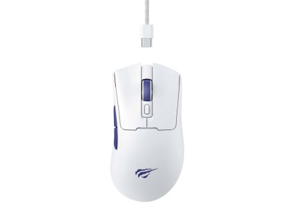 Havit MS966 RGB vezetékes játék egér (fehér)