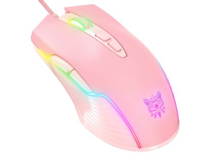 ONIKUMA CW905 játék egér rózsaszín