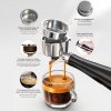 HiBREW H10B Espresso Coffee Machine, 20Bar Extraction Pressure, Semi-Automatic, Adjustable Temperature & Cup Volume, 51mm Aluminum Alloy Handle, 1.3L Removable Water Tank, Silver