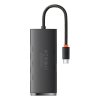 HUB adapter 4 portos USB-C Baseus OS-Lite 25 cm (fekete)