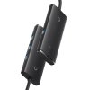 HUB adapter 4 portos USB-C Baseus OS-Lite 25 cm (fekete)