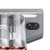 JIGOO S300 Pro Dual-Cup Smart Mite Cleaner with Dust Mite Sensor 500W 13KPa Suction Innovative Metal Brushroll UV Light & Ultrasonic Tech Multi-Directional Heating 99.9% Mite Removal - Grey