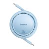 Baseus Free2Pull USB-C–iP 20 W-os USB-kábel 1 m (kék)