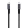 Aukey CB-MCC102 USB-C-USB-C kábel, 100 W, 1,8 m (fekete)