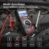 KAIWEETS HT118E Digital AC/DC Multimeter, TRMS 20000 Counts, 2.7 Inch Display, LED Lightning Jacks, Auto-Ranging - Black