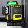KAIWEETS KT360A Self Leveling Laser Level, 3 X 360, 3D laser level for Picture Hanging, Horizontal/Vertical Line Laser