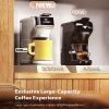 HiBREW H1B 5-in-1 Pods Coffee Maker, 600ml Water Tank, 19 Bar Pressure Extraction, Cold/Hot Mode, LED Indicator, for Kcup*/Nes*/DG*/Espresso Powder, Beige