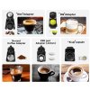 HiBREW H3A 5 in 1 Coffee Machine, 19 Bar Pressure, Cold/Hot Mode, 1000ml Water Tank, Anti-dry Protection - Silver