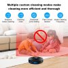 Liectroux X6 Robot Vacuum Cleaner, 6500Pa Suction, LDS Laser Navigation, 235ml Water Tank, 400ml Dustbin, 5 Maps Saved, 2600mAh Battery, App/Voice Control