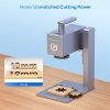 LONGER Nano Pro 12W Smart Laser Engraver, Two Diode Lasers with FAC, 5000mm/s Ultra-Fast Speed, 0.02mm Precision with Field Lens, LightBurn & LaserGRBL, LaserBurn APP Operation, 10mm Wood Cutting, 100*100mm