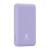 129267 4 magneticka mini powerbanka baseus 5000mah 20w fialova