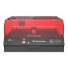 Mecpow X4 Pro 22W Laser Engraver Cutter, with Protective Cover & Integrated Air Assist, 0.08x0.1mm Laser Spot, 22000mm/min Engraving Speed, Emergency Stop, Offline Work, Support LightBurn/ LaserGRBL/ MKSLaser, 410*400mm