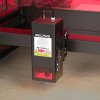 Mecpow X4 Pro 22W Laser Engraver Cutter, with Protective Cover & Integrated Air Assist, 0.08x0.1mm Laser Spot, 22000mm/min Engraving Speed, Emergency Stop, Offline Work, Support LightBurn/ LaserGRBL/ MKSLaser, 410*400mm