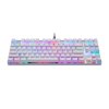 Motospeed CK101 RGB mechanikus játékbillentyűzet (fehér)