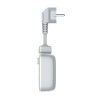Elosztó 2 csatlakozóval, 3x USB, USB-C, LDNIO SE2435, 2500 W (fehér)