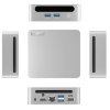 Ninkear N4 Mini PC, AMD Ryzen 5 4600H 6 Cores Max 4.0GHz, 16GB RAM 512GB SSD, Type-C (8K)+ 2*HDMI (4K) Triple Display, WiFi 6 Bluetooth 5.2, 2*USB3.0 2*USB2.0 1*RJ45 1*Headphone Jack