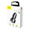 Baseus Magic autós töltő USB + USB-C QC 4.0 PD 45W (fekete)