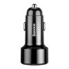 Baseus Magic autós töltő USB + USB-C QC 4.0 PD 45W (fekete)