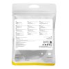 Baseus Ethernet RJ45 cat.8 fonott hálózati kábel, 40 Gbps, 5 m (fekete)