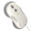 TOSIMA W3 Window Cleaning Robot, Max 3800Pa Suction, Bi-Directional Automatic Spray, 80ml Water Tank, Intelligent Route Planning, 30Mins Backup Battery, Anti-Falling, APP/Remote Control, with 12 Mops - White