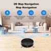 Liectroux L200 Robot Vacuum Cleaner, Max 4000Pa Suction, Smart Mapping, 230ml Electric Control Water Tank, Up to 120 Mins Runtime, APP/Voice Control, Lower Noise