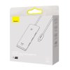 Baseus Lite 4 az 1-ben USB-C - 4x USB 3.0 + USB-C hub, 2 m (fekete)