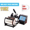 SHUOHAO 11oz Easy Mug Heat Press Machine, Cup Sublimation Heat Transfer Machine