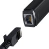 Baseus Lite sorozatú USB-RJ45 hálózati adapter, 100 Mbps (fekete)