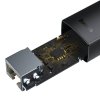 Baseus Lite sorozatú USB-RJ45 hálózati adapter, 100 Mbps (fekete)