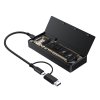 MOKiN USB4 40Gb/s M.2 NVMe SSD ház (fekete)