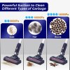 TASVAC N7 Cordless Vacuum Cleaner, 14kPa Suction, 180° Foldable Rod, 2200mAh Rechargeable Battery, LED Headlight, Blue