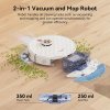 Tesvor S8 Pro 2 in 1 Robot Vacuum Cleaner with Wiping Function, 6000Pa Suction, LiDAR Navigation, 240min Running Time, APP/Alexa Control