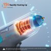 Tilswall W102 4V Motor Driven Hot Glue Gun, 15s Fast Preheating, LED Light, Type-C Rechargeable, 40-60min Run Time