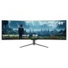 TITAN ARMY C49SHC 49-inch Gaming Monitor,  3840*1080 CSOT HVA Panel, 32:9 Oversized Curved Screen, 144Hz High Refresh Rate, Smart PIP/PBP Split Screen, Adaptive-Sync, 1*HDMI 2.0 1*DP 1.4 1*Full-Feature USB-C 1*USB-B 2*USB-A, 65W Reverse Charging