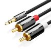 UGREEN Adapter 3,5mm Jack do 2RCA (Cinch) 2m (1)