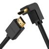 113658 ugreen hd103 kabel hdmi na hdmi angle 4k 1 m cierny